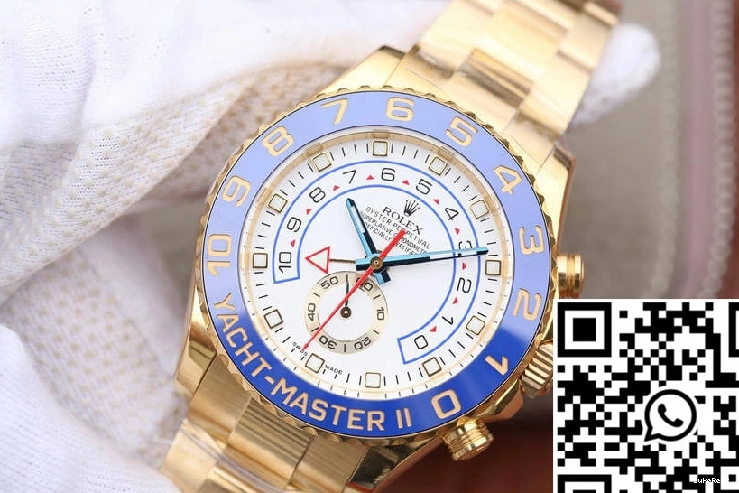 M116688-0002 Dial Yacht-Master White II Rolex JF Factory 0401